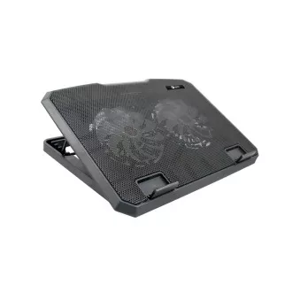 C-TECH hűtőbetét NTB CLP-140 alatt, 15, 6", 2x 140mm, 2x USB, kék háttérvilágítás C-TECH hűtőbetét NTB CLP-140 alatt, 15, 6", 2x 140mm, 2x USB, kék háttérvilágítás