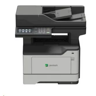 LEXMARK többfunkciós nyomtató MX521ade fekete-fehér, A4, 44ppm, 1024 megabájt, LCD színes kijelző, duplex RADF, USB 2.0, LAN,