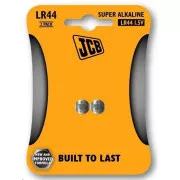 JCB lúgos elemek LR44, buborékcsomagolás 2 db