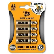 JCB SUPER lúgos elem LR06, buborékcsomagolás 4 db