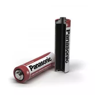 PANASONIC cink-szén akkumulátorok vörös cink R6RZ / 4P AA 1,5 V (zsugorodás 4db)