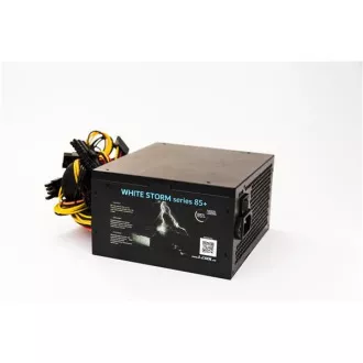 1stCOOL tápegység ATX 550W WHITE STORM 550, APFC, 85