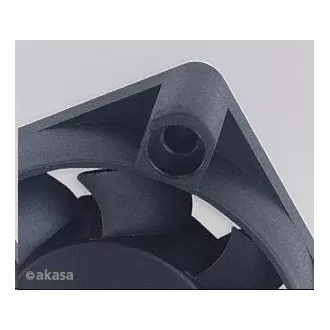 AKASA ventilátor 4cm-es fekete ventilátor, 40x40x10mm, csapágyazott, 24.87 dBA, 3 tűs, 3 tűs AKASA ventilátor 4cm-es fekete ventilátor, 40x40x10mm, csapágyazott, 24.87 dBA, 3 tűs, 3 tűs
