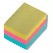 Öntapadós jegyzettömb 51x38mm 3 pasztell szín 3x100 lap Concorde