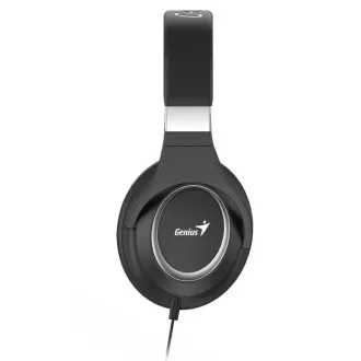 GENIUS fejhallgató mikrofonnal HS-610, fekete