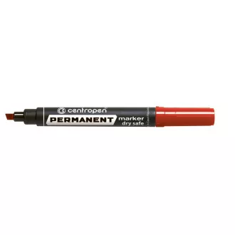 Marker Centropen 8516 állandó piros ékvég 2-5mm