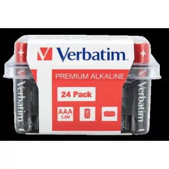 VERBATIM alkáli elem AAA 24 csomag / LR03