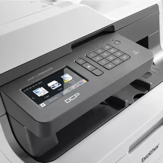 A Brother színes LED DCP-L3550CDW - A4, 18pp, 512, 600x600copy, USB 2.0, WiFi, 250listů, ADF50, kijelző egységek, DUPLEX A Brother színes LED DCP-L3550CDW - A4, 18pp, 512, 600x600copy, USB 2.0, WiFi, 250listů, ADF50, kijelző egységek, DUPLEX