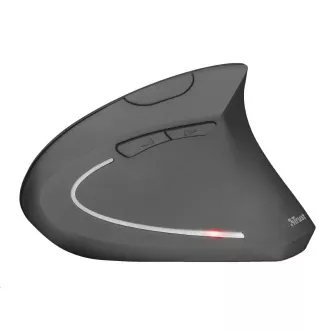 TRUST Verto vezeték nélküli ergonomikus USB egér, fekete
