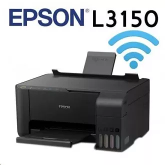 EPSON tintasugaras nyomtató L3150, A4, 1440x5760 dpi, 33ppm, 3in1, CIS, 1200x2400 dpi, USB, Wi-Fi, Wi-Fi Direct EPSON tintasugaras nyomtató L3150, A4, 1440x5760 dpi, 33ppm, 3in1, CIS, 1200x2400 dpi, USB, Wi-Fi, Wi-Fi Direct