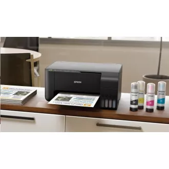 EPSON tintasugaras nyomtató L3150, A4, 1440x5760 dpi, 33ppm, 3in1, CIS, 1200x2400 dpi, USB, Wi-Fi, Wi-Fi Direct EPSON tintasugaras nyomtató L3150, A4, 1440x5760 dpi, 33ppm, 3in1, CIS, 1200x2400 dpi, USB, Wi-Fi, Wi-Fi Direct