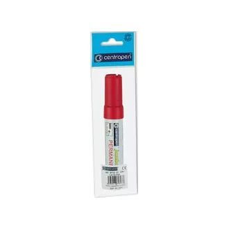Marker Centropen 9110 Jumbo állandó piros ékvég 2-10mm