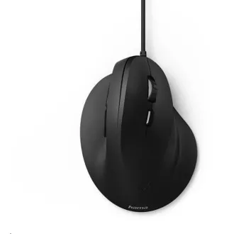 Hama függőleges ergonomikus vezetékes egér EMC-500, 6 gomb, fekete Hama függőleges ergonomikus vezetékes egér EMC-500, 6 gomb, fekete