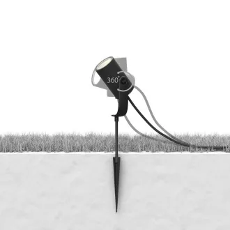 PHILIPS Lily Outdoor spotlámpa, fehér árnyalat és színes hangulat, 230 V, 1x8 W integrált LED, matt króm, kiterjesztés (1741530P7) PHILIPS Lily Outdoor spotlámpa, fehér árnyalat és színes hangulat, 230 V, 1x8 W integrált LED, matt króm, kiterjesztés (1741530P7)