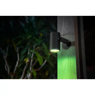 PHILIPS Lily Outdoor spotlámpa, fehér árnyalat és színes hangulat, 230 V, 1x8 W integrált LED, matt króm, kiterjesztés (1741530P7) PHILIPS Lily Outdoor spotlámpa, fehér árnyalat és színes hangulat, 230 V, 1x8 W integrált LED, matt króm, kiterjesztés (1741530P7)