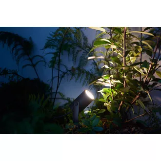 PHILIPS Lily Outdoor spotlámpa, fehér árnyalat és színes hangulat, 230 V, 1x8 W integrált LED, matt króm, kiterjesztés (1741530P7) PHILIPS Lily Outdoor spotlámpa, fehér árnyalat és színes hangulat, 230 V, 1x8 W integrált LED, matt króm, kiterjesztés (1741530P7)