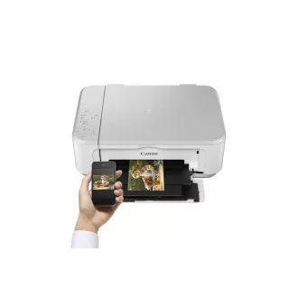 Canon PIXMA nyomtató MG3650S fehér - színes, MF (nyomtatás, másolás, szkennelés, cloud), duplex, USB, Wi-Fi Canon PIXMA nyomtató MG3650S fehér - színes, MF (nyomtatás, másolás, szkennelés, cloud), duplex, USB, Wi-Fi