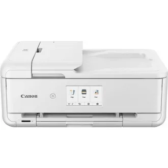Canon PIXMA nyomtató TS9551C fehér - színes, MF (nyomtatás, másolás, szkennelés, felhő), duplex, USB, LAN, Wi-Fi, Bluetooth