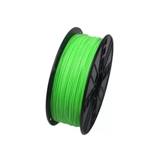 GEMBIRD 3D nyomtatószál(izzószál) PLA, 1,75 mm-es, 1kg  fluoreszkáló zöld