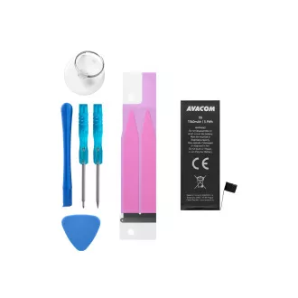 AVACOM akkumulátor Apple iPhone 5s / 5c, Li-Ion 3, 8V 1560mAh (616-0718 helyett) AVACOM akkumulátor Apple iPhone 5s / 5c, Li-Ion 3, 8V 1560mAh (616-0718 helyett)