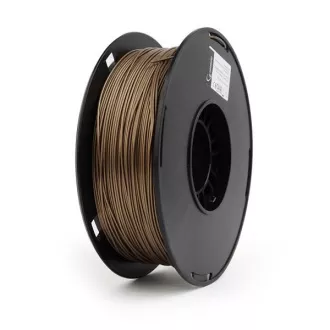GEMBIRD 3D nyomtatószál (izzószál) PLA PLUS, 1,75 mm, 1 kg, arany metál GEMBIRD 3D nyomtatószál (izzószál) PLA PLUS, 1,75 mm, 1 kg, arany metál
