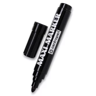Marker Centropen 8936 Maxi Marker állandó fekete hengeres hegy 2-4mm