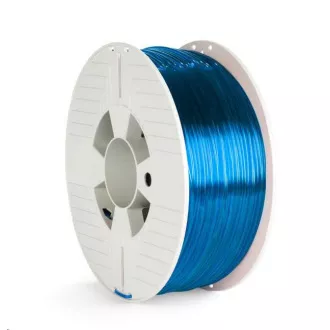 VERBATIM 3D nyomtató izzószálas PET-G kék átlátszó 2,85 mm 1000 g