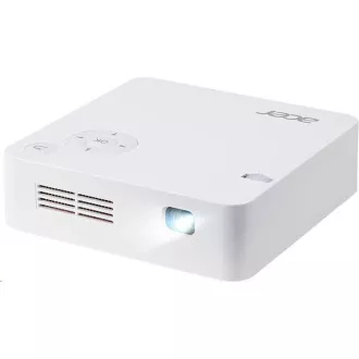 ACER projektor C202i LED, 854x480, 5000: 1, 300Lm, HDMI, Wi-Fi, lámpa élettartama - 20000 óra ACER projektor C202i LED, 854x480, 5000: 1, 300Lm, HDMI, Wi-Fi, lámpa élettartama - 20000 óra