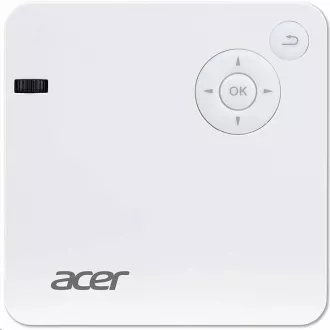 ACER projektor C202i LED, 854x480, 5000: 1, 300Lm, HDMI, Wi-Fi, lámpa élettartama - 20000 óra