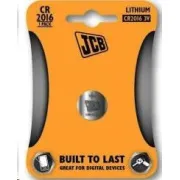 JCB gombelemes lítium akkumulátor CR2016, buborékcsomagolás 1 db