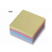 Öntapadós jegyzettömb 76x76mm 4 pasztell szín 4x100 lap Concorde