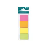 Öntapadós betét 51x38mm 5 neon szín 4x50 lap Concorde