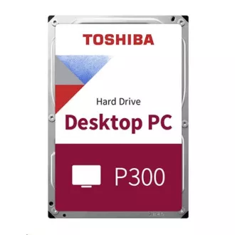 TOSHIBA HDD P300 asztali PC (CMR) 3TB, SATA III, 7200 rpm, 64MB gyorsítótár, 3, 5
