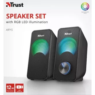 TRUST Arys Compact RGB 2.0 hangszórókészlet