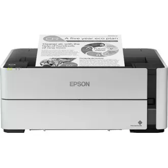 EPSON tintasugaras nyomtató EcoTank M1180, 1200x2400 dpi, A4, 39ppm, USB 2.0, Ethernet, Wi-Fi, Duplex