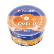 VERBATIM DVD-R (50 csomag) 16x WRAP 4,7 GB MATT