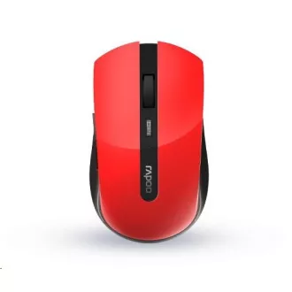 RAPOO egér 7200M Multi-mode vezeték nélküli, piros