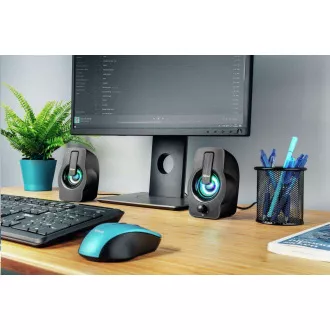 TRUST Gemi RGB 2.0 hangszórókészlet - fekete