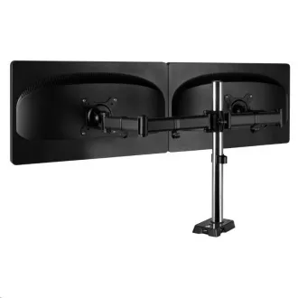 ARCTIC asztali tartó Z2 (Gen3) 2x LCD-hez 34"-ig, terhelhetőség 2x15kg, 4x USB HUB, fekete