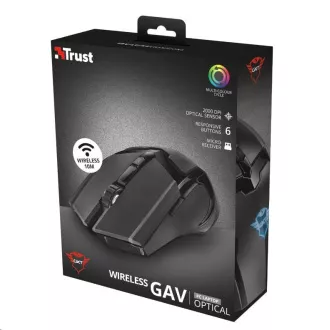 TRUST Mouse GXT 103 Gav vezeték nélküli optikai játék egér