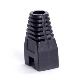 RJ45 csatlakozóhoz való védelem, nem szaggatható - fekete, 100db RJ45 csatlakozóhoz való védelem, nem szaggatható - fekete, 100db