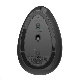 Logitech Wireless Mouse MX Vertical, grafit