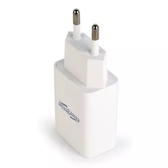 GEMBIRD USB töltő univerzális, fehér (5V / 2100mA)