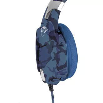 Trust GXT 322B Carus Gaming Headset PS4-hez és PS5-höz - terepszínű kék Trust GXT 322B Carus Gaming Headset PS4-hez és PS5-höz - terepszínű kék