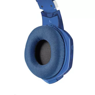Trust GXT 322B Carus Gaming Headset PS4-hez és PS5-höz - terepszínű kék Trust GXT 322B Carus Gaming Headset PS4-hez és PS5-höz - terepszínű kék