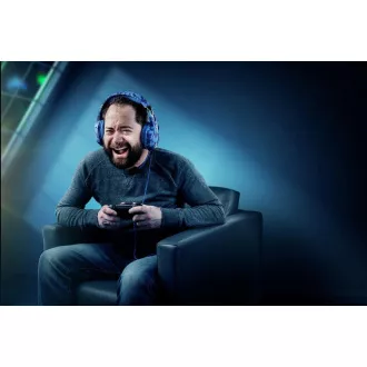 Trust GXT 322B Carus Gaming Headset PS4-hez és PS5-höz - terepszínű kék Trust GXT 322B Carus Gaming Headset PS4-hez és PS5-höz - terepszínű kék