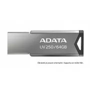 ADATA Flash Disk 32 GB UV250, USB 2.0 Dash Drive, sötét ezüst