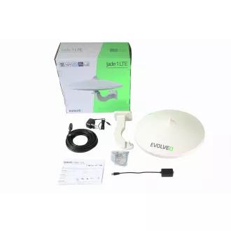 EVOLVEO Jade 1, aktív kültéri antenna FM/DAB /DVB-T2, LTE, 4G, 5G szűrő