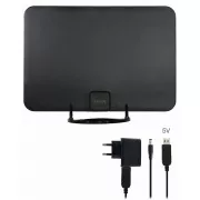 EVOLVEO Xany 2A, 230/5V, aktív szobaantenna FM/DAB /DVB-T2, LTE, 4G, 5G szűrő