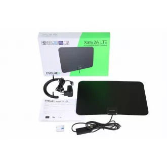 EVOLVEO Xany 2A, 230/5V, aktív szobaantenna FM/DAB /DVB-T2, LTE, 4G, 5G szűrő